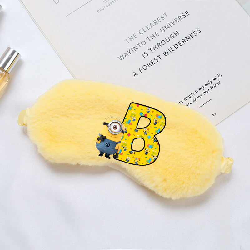 Women'S Shoes Z - Minionses A-Z Series Sleeping Blindfold Soft