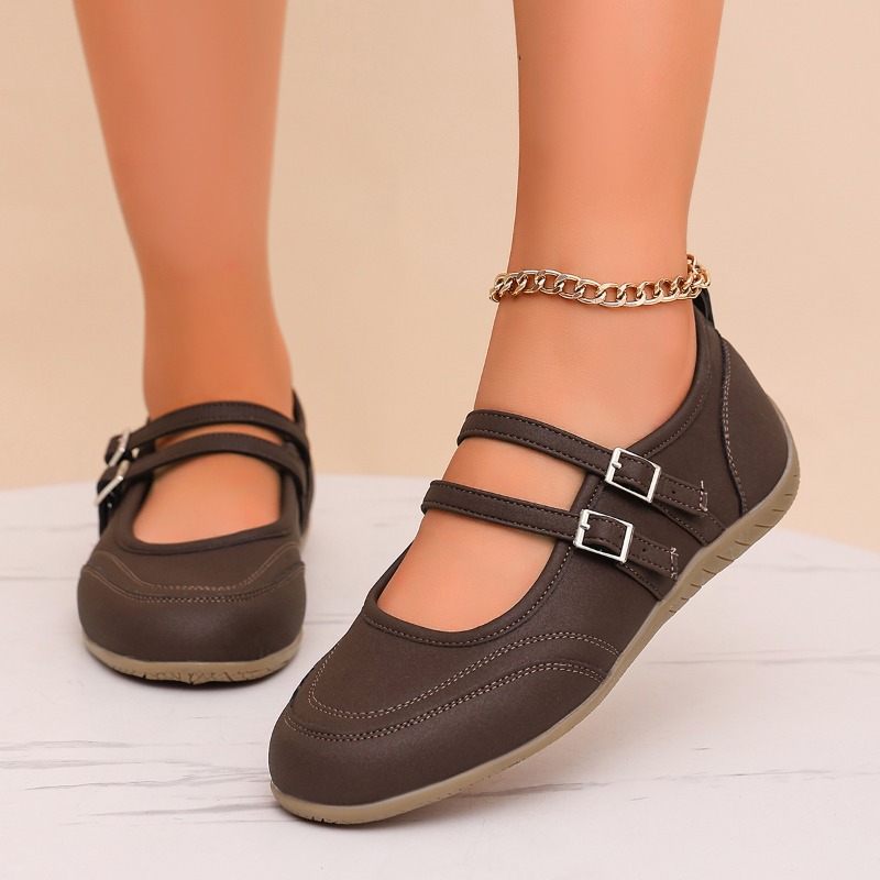Women'S Shoes Z - Hot Sale Women Double Buckle Strap