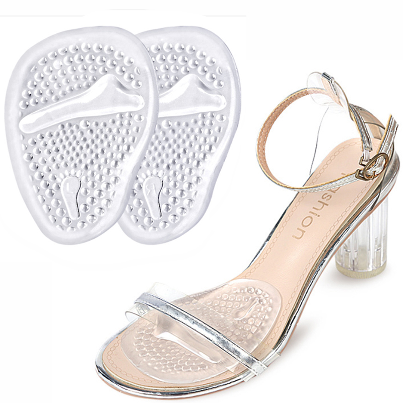 Women'S Shoes With Plantar Fasciitis - 2/6 Pairs Half Insoles Gel Women