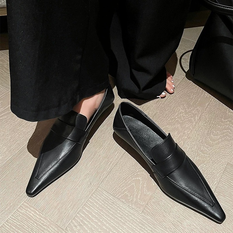Pointed Toe Pumps Elegant Wome - Women'S Shoes Kitten Heels 评论和价格