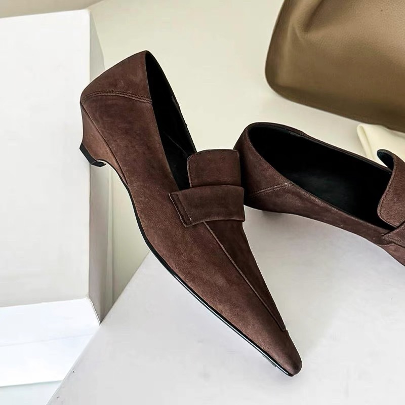Pointed Toe Pumps Elegant Wome - Women'S Shoes Kitten Heels 评论和价格