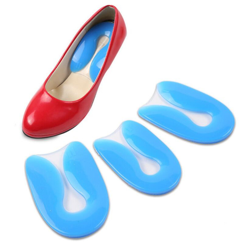 1Pair Foot Pain Relief Silicon - Women'S Shoes With Plantar Fasciitis 评论和价格