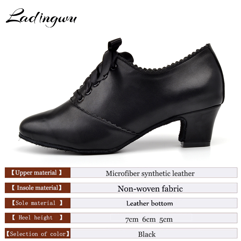 Ladingwu Black Latin Women Dan - Women'S Shoes Z 评论和价格