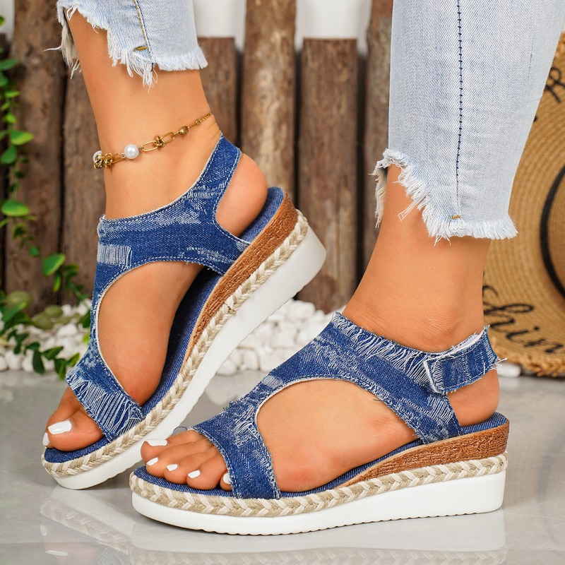 Summer New Simple Style Hollow - Women Shoes Wedges 评论和价格