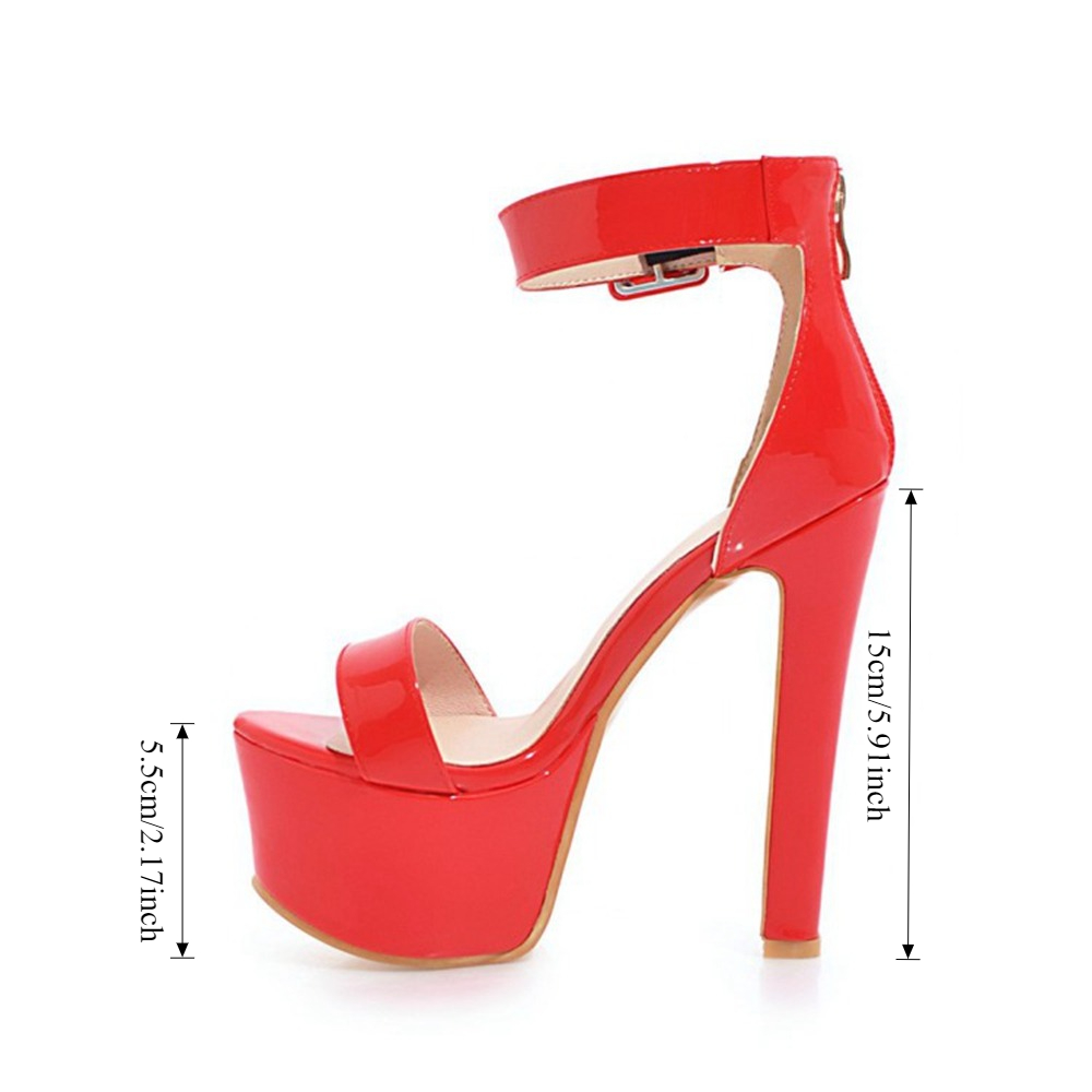 Women Patent Leather Platform  - Women'S Shoes Z 评论和价格